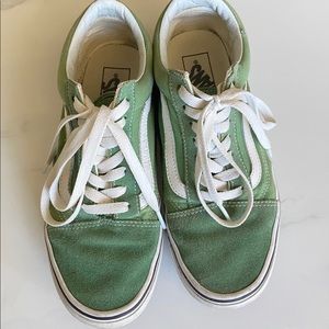 SHALE GREEN OLD SKOOL VANS